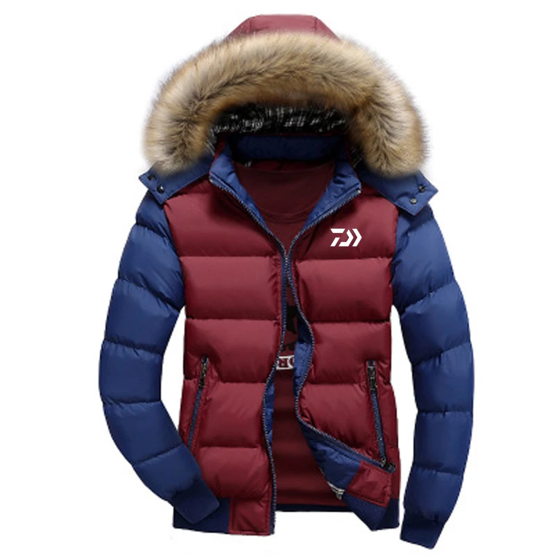 

Daiwa2019 New Fishing Jackets Outdoor Thick Warm Cotton Camping Fishing Clothings Autumn Winter Men Windproof Fishing Clothes