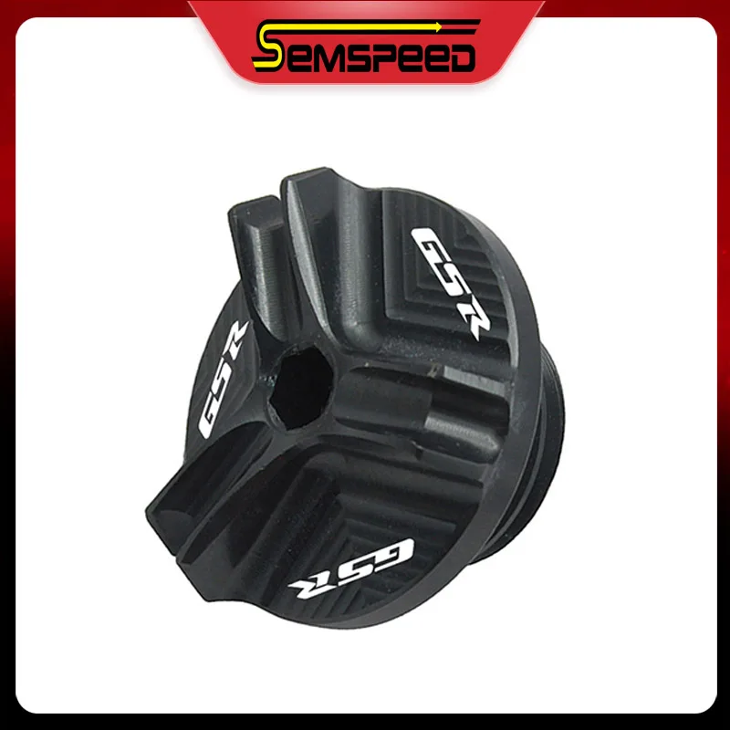 Крышка Масляного наполнителя для SUZUKI GSR 250 250F 250S 400 600 750 SEMSPEED крышка дренажной