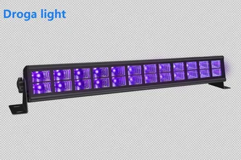 

24 LEDs Disco UV Bar Lights Party Dj Lamp UV Color LED Wall Washer Lights For Christmas Laser Projector Stage Wall Washer Lights
