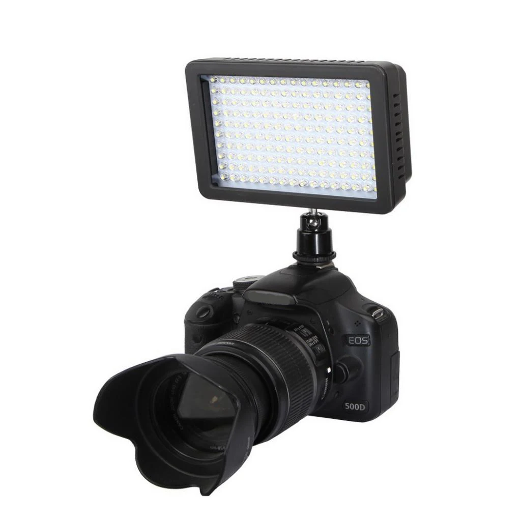 7.5V 12W LED Video Camera Light Lamp For Canon Nikon DSLR SLR On Camera Panel Light Photo Studio Photography Lighting