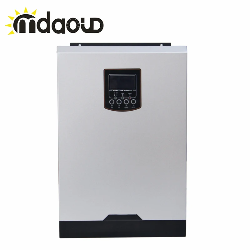 

Hybrid Off Grid 3000W/3200W/5000W 80A Charger Solar Inverter Built-in MPPT PF1.0 Support Mobile WIFI Monitoring