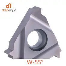 

W-55 Carbide Insert thread Turning Tool high quality 08IR 11IR 16IR 16ER threading carbide inserts HRC40