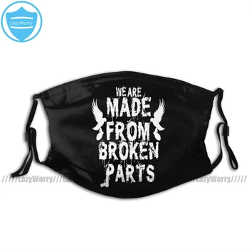 

Hollywood Undead Mouth Face Mask Hollywood Undead We Are Facial Mask Fashion Cool with 2 Filters for Adult