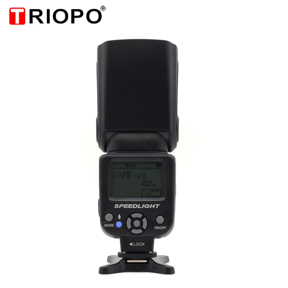 

Triopo TR-950 Flash Light Speedlite Fujifilm Olympus Nikon Canon 650D 550D 450D 1100D 60D 7D 5D DSLR Cameras Universal