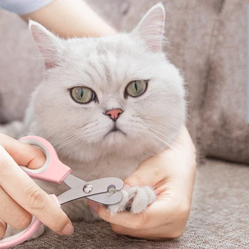 

High Quality Pet Cat Dog Nail Clipper Claw Cutter Stainless Steel Grooming Scissors Clippers Claw Nail Scissors with Lock