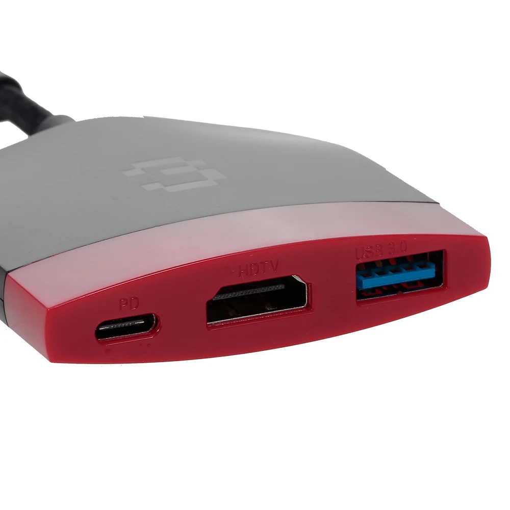 3в1 тип-c конвертер тип-c в HD+ USB+ PD 60HZ адаптер 4K HD Plug& Play usb-хаб для Macbook
