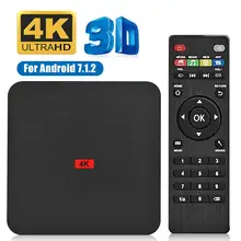 Home WiFi RK3229 1G+8G TV Set Top Box 4K HD Smart Media Player for Android 10.0