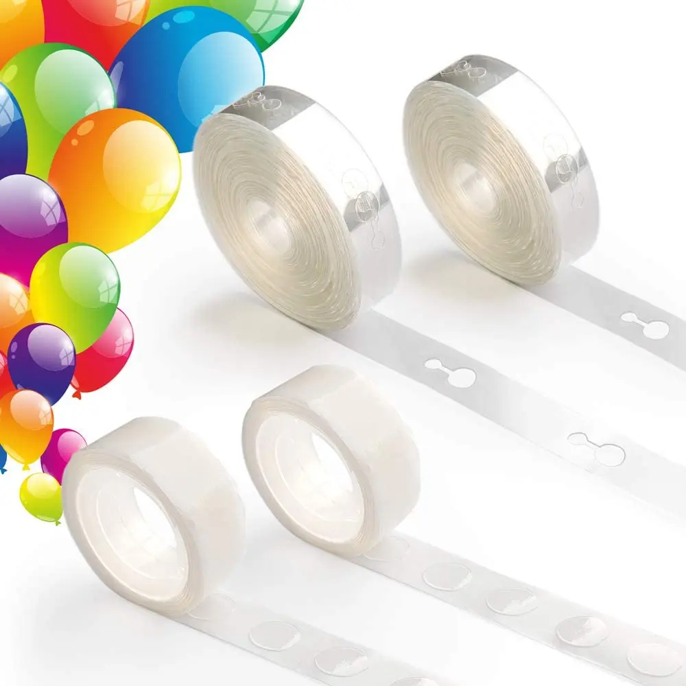 

4pcs Balloon Chain Ribbon Balloon Arch Garland Decorating Strip Kit for Birthday Wedding Shower Party DIY Balloon Accessories