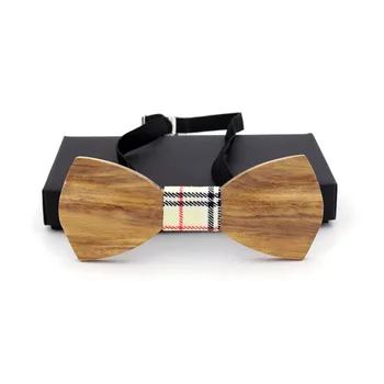 

Fashion Men Women Wood Bow Tie 3D Handmade Butterfly Wood Classic Wooden Bow ties Neckwear Wedding Party Neckties Wooden Ties
