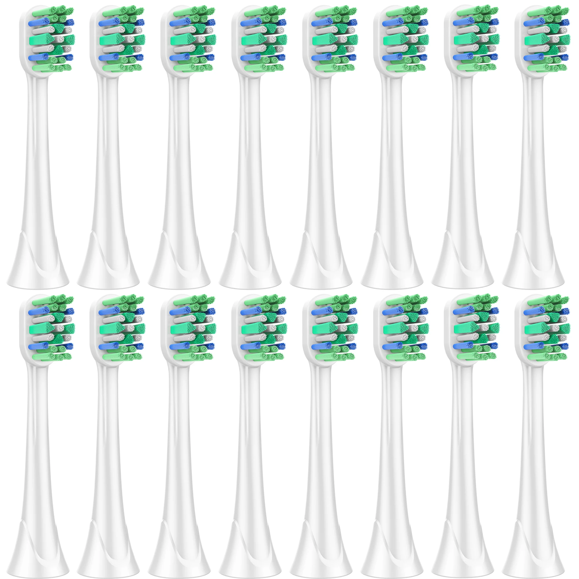 16 PCS Reaplacement Toothbrush Heads for Philips Sonicare Electric Brush Heads HX9312 HX9322 HX9331