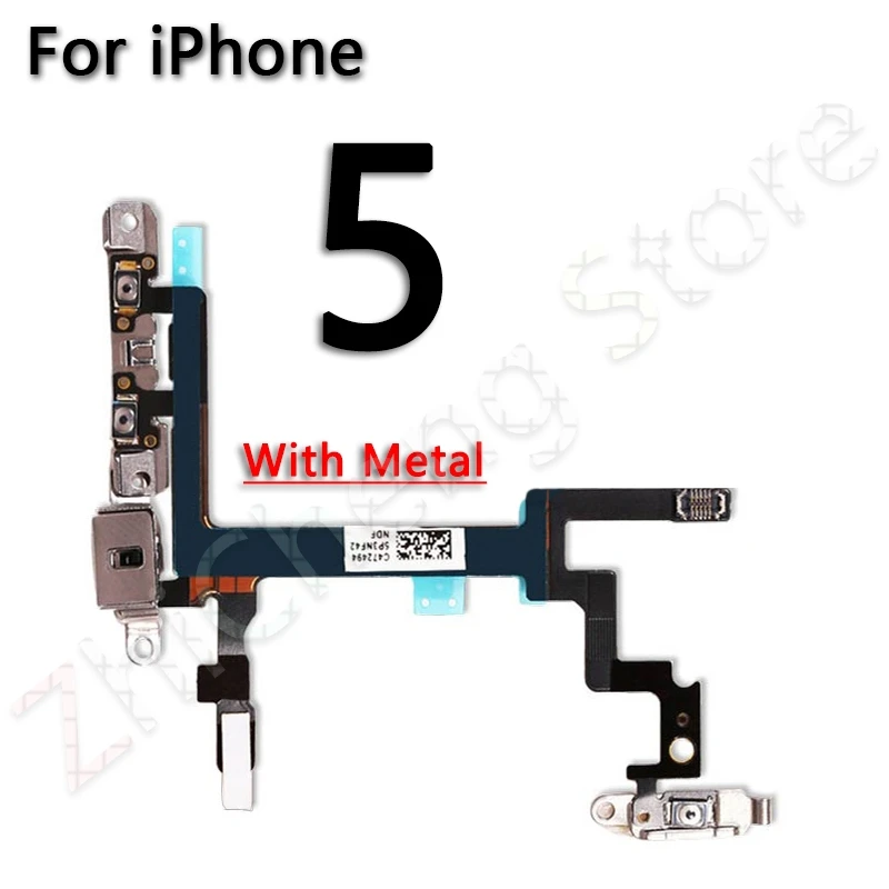 Гибкий кабель с металлическим держателем и запасными портами для iPhone 6, 6s, 7, 8 Plus, 5 5S, SE, 5C - Цвет: For iPhone 5