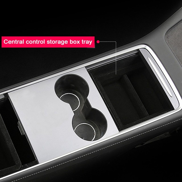 Console Storage Box Tray Armrest Box Storage Box Tray For Tesla Armrest Box Tray/Organizer- Model 3/Y Car Accessorry