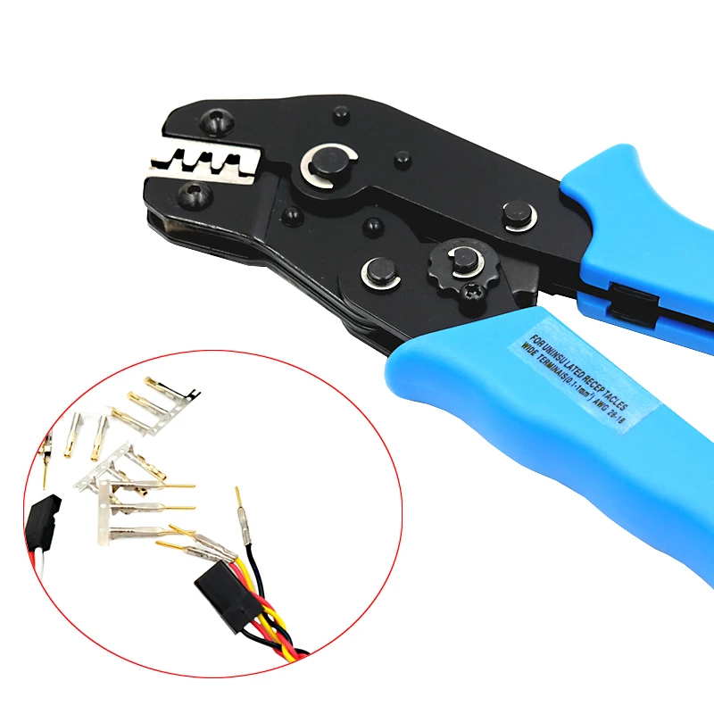 Pin Crimper Tool for Dupont 2.54mm 3.04.8mm Connector Servo Connector