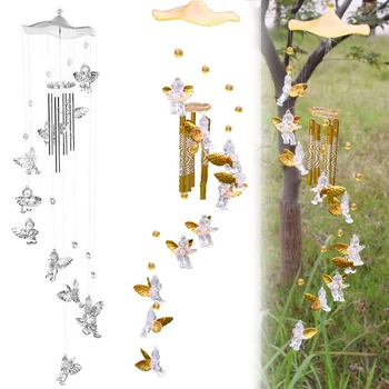 

Angel Large Wind Chimes Bells Ornament Windbell Gift Yard Garden Home Decoration BV789