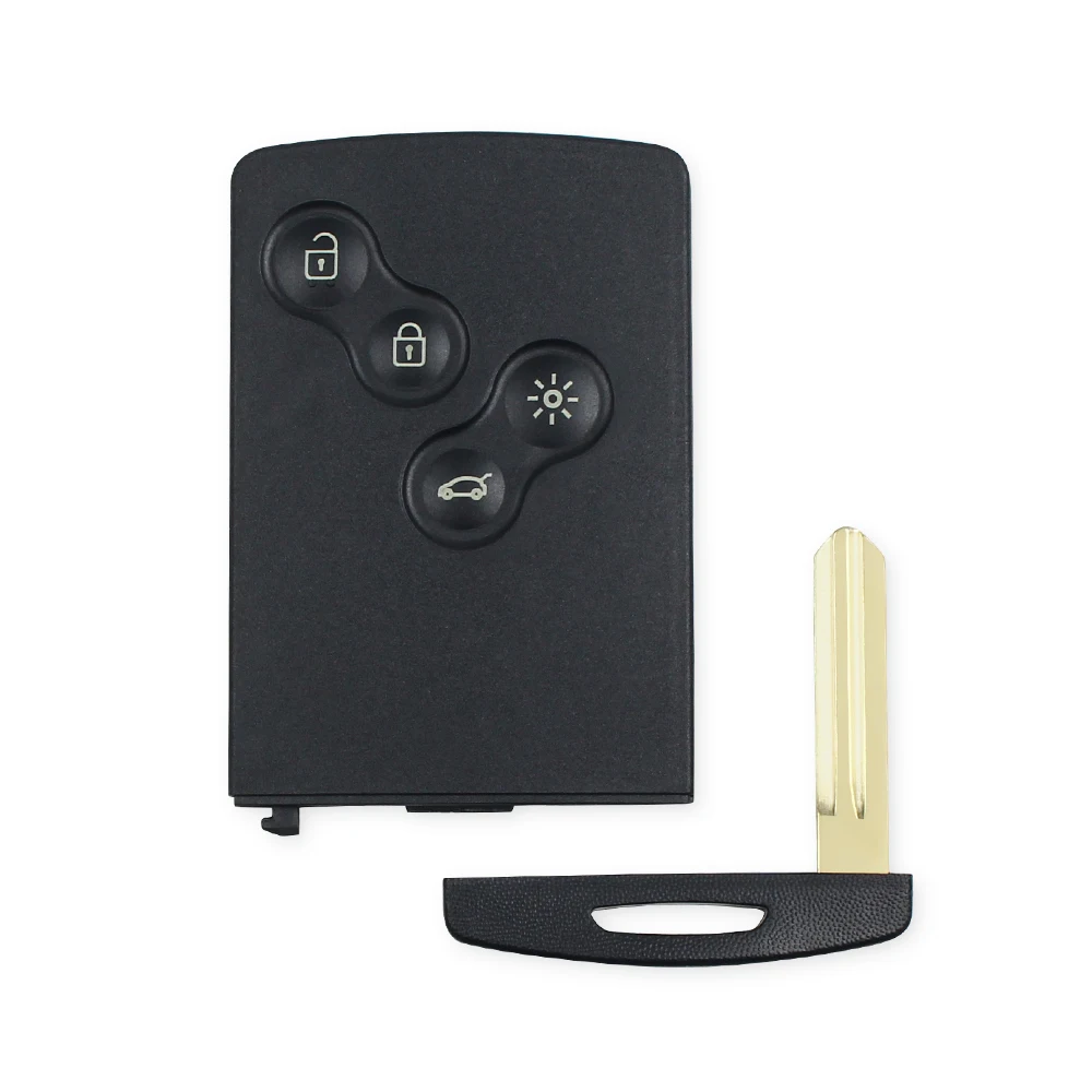  KEYYOU Original Key Shell 4 Buttons For Renault Laguna Koleos Megane Fob Remote Smart Card Key Case - 32929503414