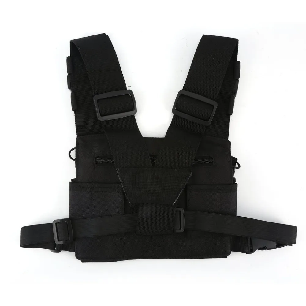 Radio Harness chest Front Pack Pouch Holster Carry bag for Baofeng UV-5R UV-82 UV-9R BF-888S TYT For Motorola Walkie Talkie