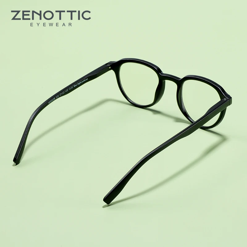 Очки для чтения ZENOTTIC мужчин и женщин брендовые круглые пластиковые оптические