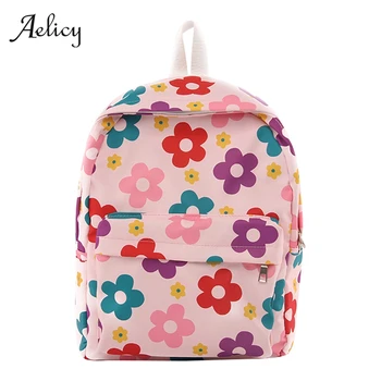 

Aelicy Waterproof Women Backpack Youth Printing Backpacks Nylon Mochila Feminina School Bag Laptop Packs Korean Style Rucksack