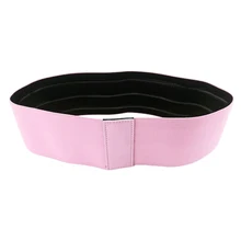 Сопротивление для тренировки хип-полос Нескользящие эластичные удобные не-рулонные повязки для тренировки Фитнес Бодибилдинг ноги бедро Glute Butt Sq