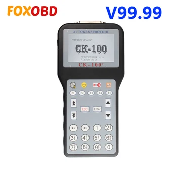 

CK100 Auto Key Programmer Immobilizer Transponder Latest V99.99 Works Multi-Cars CK 100 No Tokens 7Language CK-100 Newest of SBB
