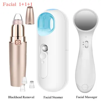

Electric Vacuum Suction Cleaner Face Cleaning Blackhead Removal Black Spot Facial Cleansing Machine Skin Scrubber Pore Cleanser