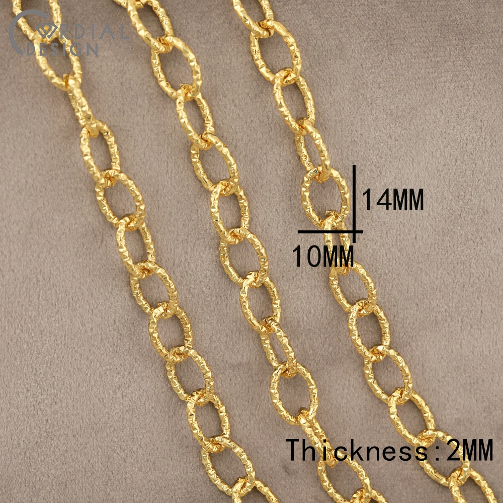 Gold Chains Jewelry Making  Bracelet Findings Accessories - Jewelry  Findings & Components - Aliexpress