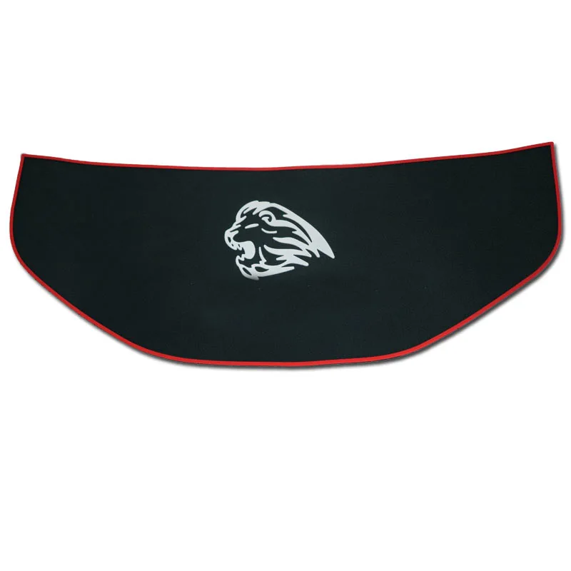 Lsrtw2017 Car Dashboard Cellphone Mat for Peugeot 3008 5008 Interior Accessories Mouldings - Название цвета: black red edge