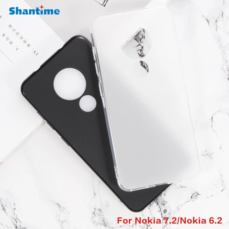 Мягкий силиконовый защитный чехол из тпу для Nokia 7 2|Бамперы| |