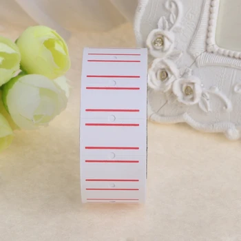 

1 Roll(500 Labels) White Self Adhesive Price Label Tag Sticker Office Supplies