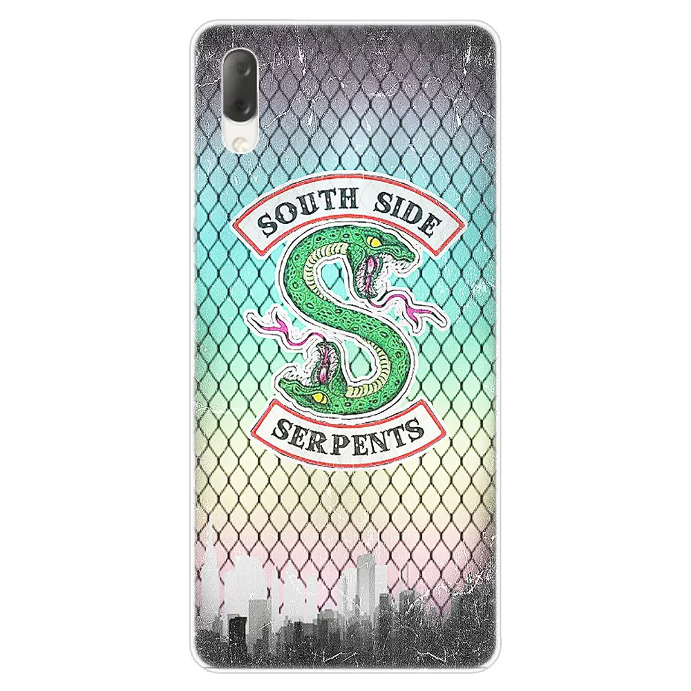 011 Ривердейл Southside Змеи Логотип Чехол для sony Xperia L1 L2 L3 X XA XA1 XA2 ультра E5 XZ XZ1 XZ2 компактный XZ3 M4 Aqua Z3 Z5 - Цвет: 011