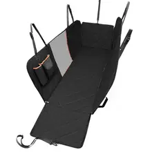 Чехлы для автомобильных сидений для собак с сеткой для просмотра окон карман для хранения собак автомобильный гамак заднее сиденье Нескользящая задняя крышка для сиденья для домашних животных для внедорожников