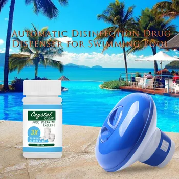 

50g Magic Pool Cleaning Tablet pool water tub cleaner Anti-UV Effectively Guard Against Bacteria Blgae And Other Organisms 2020