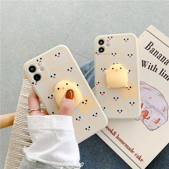 Fashion Cute Squishy Toy Soft Phone Case for iPhone Tweggo