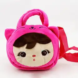 Новая Детская кукла животного из мультфильма, сумка для маленьких девочек, мягкий хлопковый плюшевый чехол, милые сумки-мессенджеры с