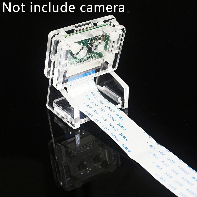 Горячая 3C-Ov5647 мини-камера акриловый держатель прозрачная веб-камера кронштейн для Raspberry Pi 3 камеры