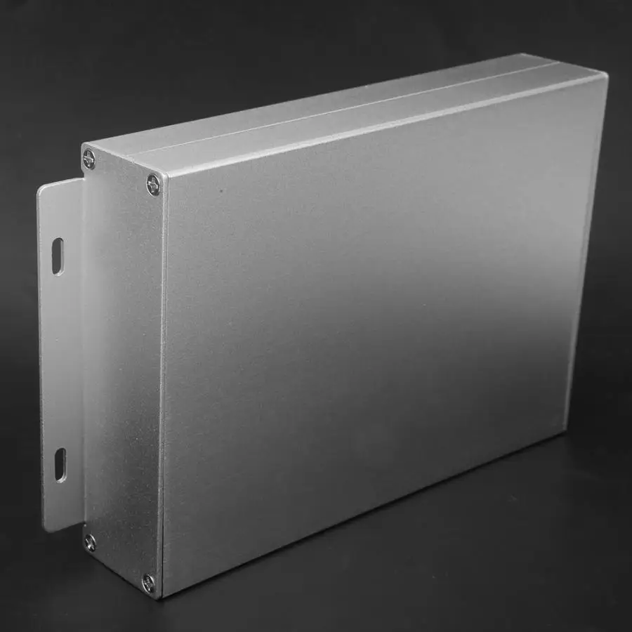 33*114*160 мм сплит-Тип алюминиевый охлаждающий чехол электронный DIY инструмент проект корпус печатная плата коробка