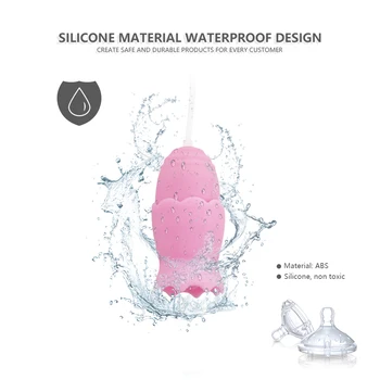 EXVOID Tongue Oral Licking Vibrators Sex Toys for Women Egg Vibrator G-spot Vagina Massager Dildo 12 Speeds Clitoris Stimulator 5