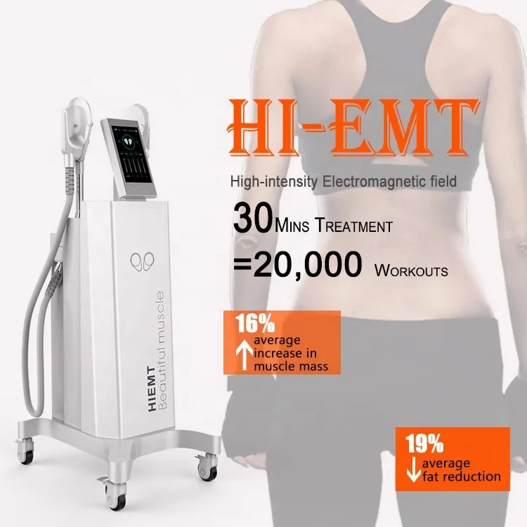 

2020 Latest Body Sculpt Technology EMSlim EMSCULPT Fat Burning Machine TeslaSculpt High Intensity Focused Electromagnetic device