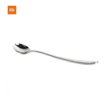 

Xiaomi Long Handle Mixing Spoon Ice Cream Spoon 304 Stainless Steel Long Handle Mixing Spoon