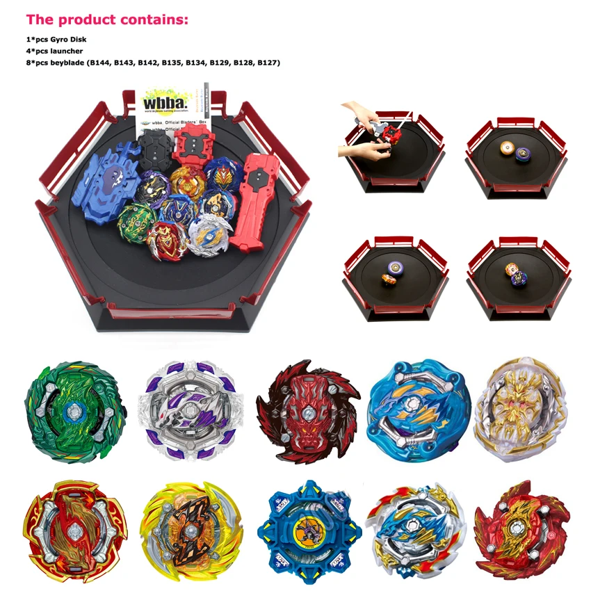 Набор пусковых установок Beybladeing Toys Arena Bayblades Toupie Metal Burst Avec God волчок Bey Blade лезвия игрушки