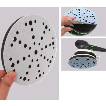 

2pcs 6 48 Holes Cushion Pads Sandpaper Sanding Polishing Discs Protector 150mm