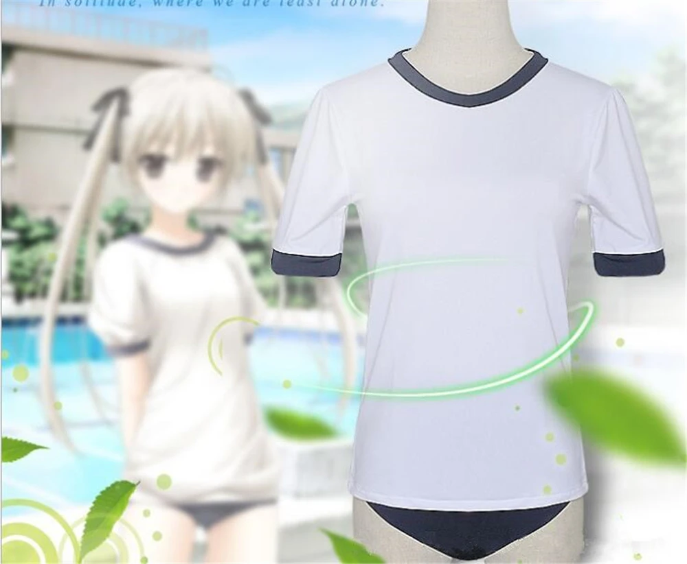 Disfraz de Anime Yosuganosora kasuvano Sora, ropa deportiva japonesa para estudiantes de secundaria, ropa de gimnasio, C249|Disfraces de AliExpress