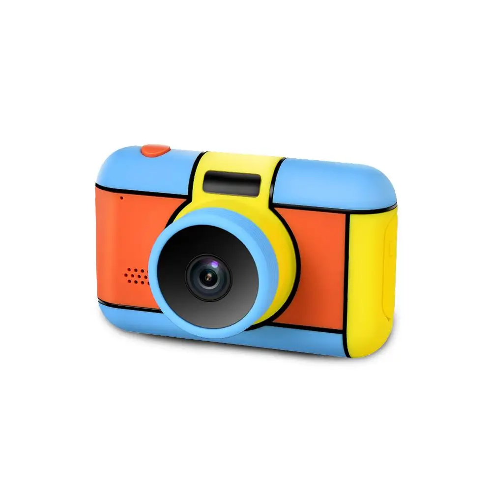 Kid Digital Camera Selfie Rechargeable Camera Toy 2.4 Inches HD Screen Video Camcorder Gift With Flash Light For Kids Boys Girls