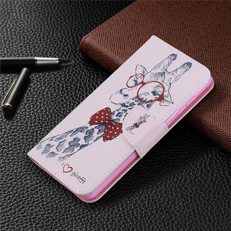 Leather Magnetic Flip Wallet Phone Case Cover - Premium  with Card Slots and Stand