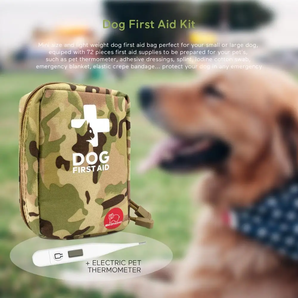 78Pcs Pet First Aid Kit 2
