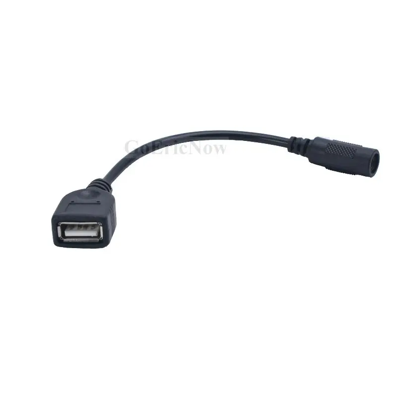 10 шт. DC 5,5x2,1 мм мама к USB мама монитор кабель питания для ноутбука Разъем 10 см
