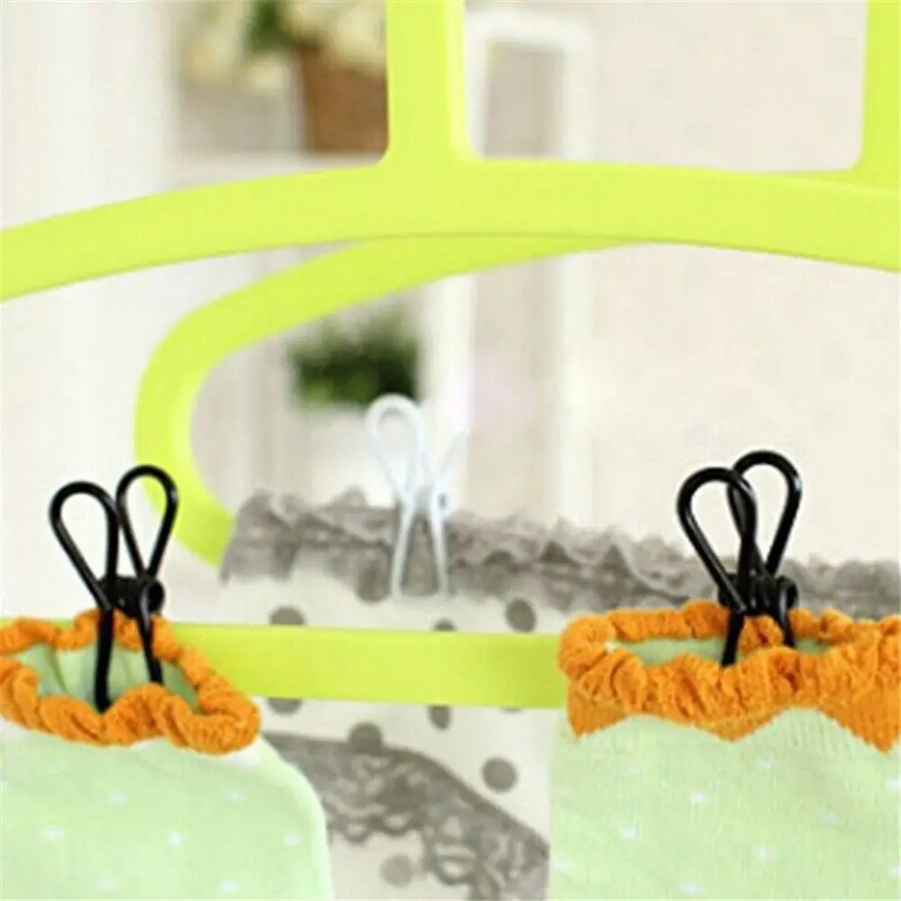 Clothes Pegs 5/10/20PCS Multipurpose Colorful Stainless Steel Clips Pins Holders Clothing Clamps Sealing Clip Household