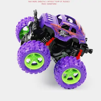 

1Pcs Children Simulation Car Toy Inertia Four Wheel Drive Off-Road Vehicle Model Dynamic Stunt Dump Truck Children boy model car
