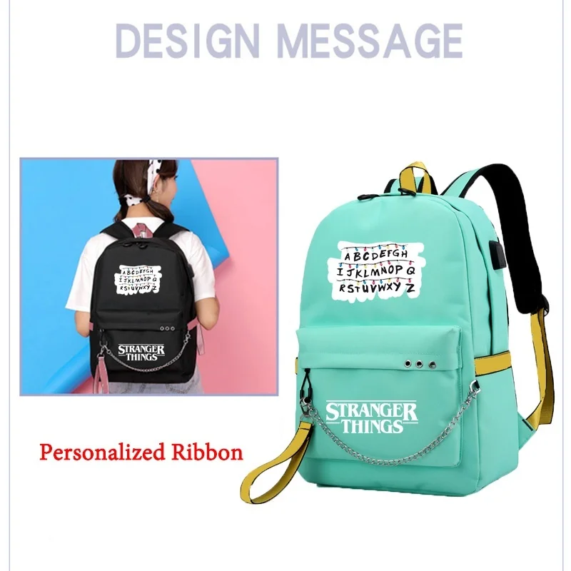 BPZMD Billie Eilish backpack for teenager boys girls hip hop children school bags rapper women causal bag student backpack