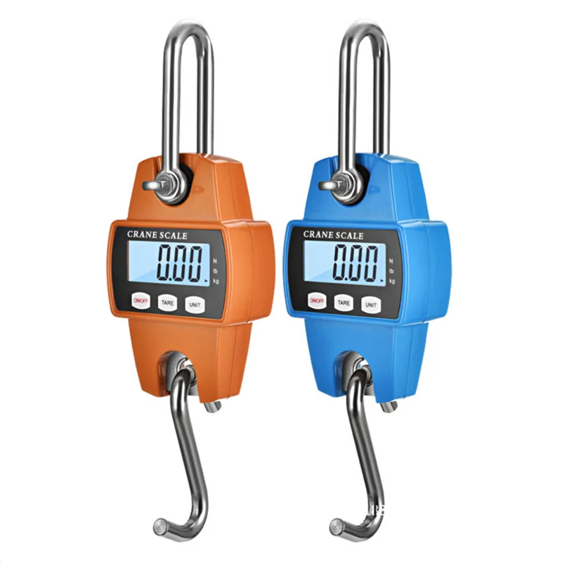 Balance de pêche digitale 200kg 300kg 500kg crochet inox portable pour peser gros poissons et matériel